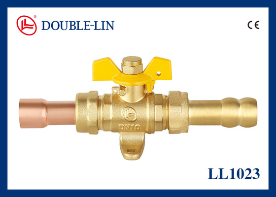 วาล์วแก๊สแบบ T-Handle หลอมขึ้นรูปความหนาแน่นสูง ขนาด 16 มม. x 16 มม.