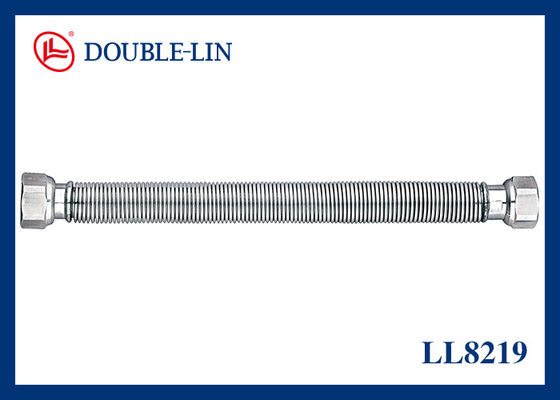 สายสแตนเลสถัก F3/4" x F3/4" ตัวเมีย x ตัวเมีย