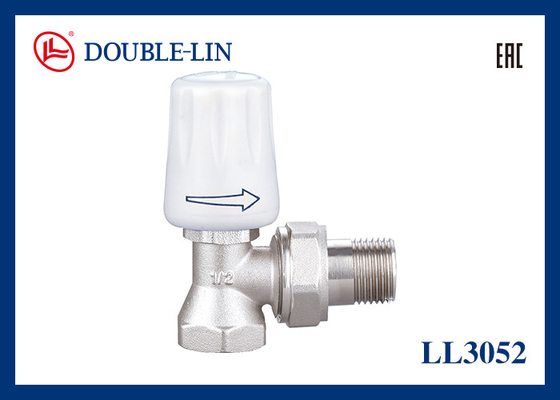 วัลล์วเรเดียเตอร์มุม 1/2" 3/4" ขนาด BS2779 สายจาก 32 ° F ถึง 248 ° F อุณหภูมิการทํางาน