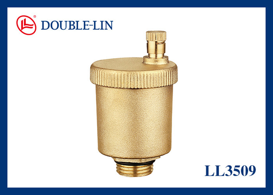วาล์วระบายอากาศอัตโนมัติทองเหลือง 16 บาร์ 232 Psi เกลียว ISO228