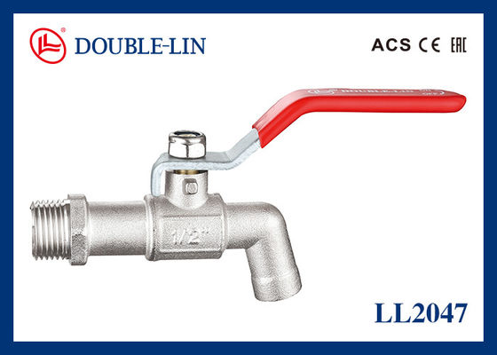 วาล์วหัวก๊อกแบบคันโยกแบนเกลียว ISO228 ขนาด 1/2"
