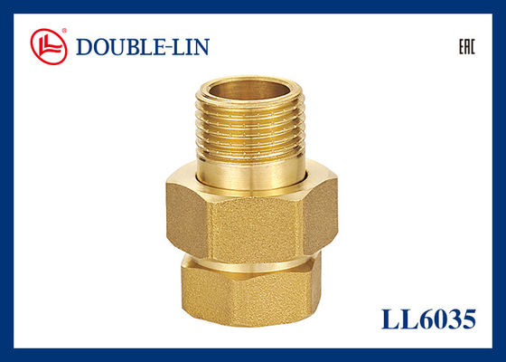1/2 " ถึง 1 " ชาย X หญิง ทองแดง 3 ชิ้น สายเชื่อมตรง