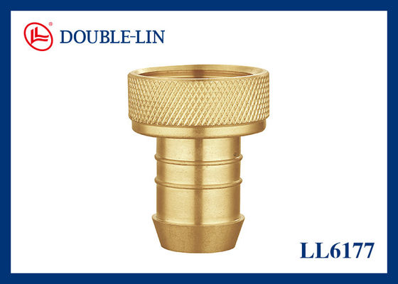 F1/2" x 14.3mm 2 ชิ้น ทองแดง สายเชื่อม Hose หญิง