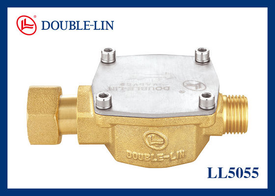 5 Bar ISO228 Thread F3/4" x M1/2" เครื่องกรองแก๊สทองแดง