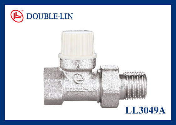วาล์วล็อคชิลด์ตรงสำหรับเกลียว ISO228 10 บาร์