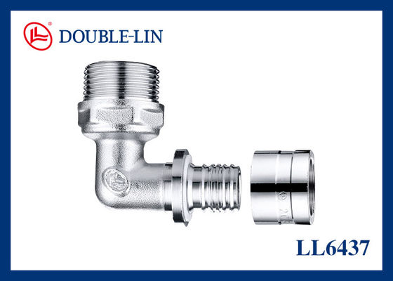 BS2779 ทองแดง ชายเอลโค 1 นิ้ว Pex Pipe Fitting