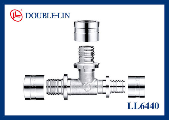 HPB 57-3 Pex Tee Fittings เครื่องติดตั้ง