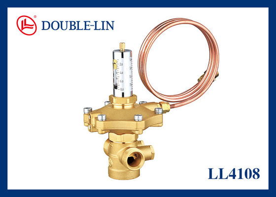 วาล์วควบคุมแรงดันแตกต่าง BS2779 16bar ขนาด 1/2"