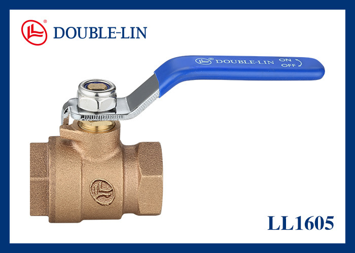 1/2" ถึง 4" วาลล์ลูกบอลทองแดง Bsp / Npt หมวกกระเป๋าครอบกระเป๋าครบครัน
