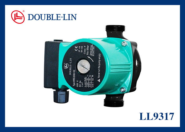 Shielded Circulation Water Pump 1.5 Inch Brass Manifold