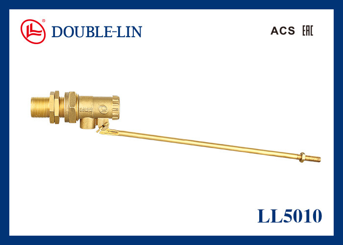 วาล์วลอยทองเหลืองขนาด 1/2" ถึง 1" เกลียว ISO228 แรงดัน 16 บาร์