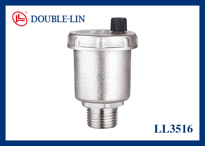 วาล์วระบายอากาศอัตโนมัติ 10 บาร์ ขนาด 1/2" 3/4" 1" พร้อมเกลียว ISO228