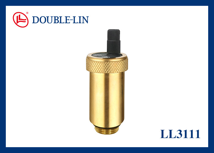 วาล์วระบายอากาศอัตโนมัติขนาด 1/2" 16bar ทองเหลือง เกลียว ISO228